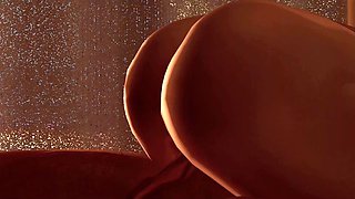 Ivy Valentine from Soul Calibur pleases large penis - 3D