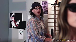 Stairway To Big Boob Heaven With Johnny Sins, Dillion Carter - Brazzers