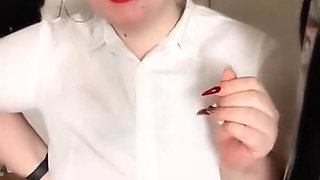 Face Fucking Your Boss After the New Years Party