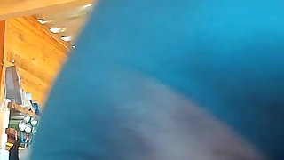 Big Black Natural Booty in Leggingz & Panty...