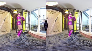 Mileena's Warm-Up - Solo Masturbation Cosplay - Sexlikereal