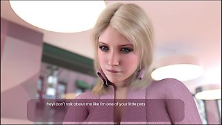 The Sexual Tension Between Barbie Zoey & Asura at the Cafe