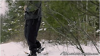 Top 5 WInter Skyy Riders - HOT HUNKS FUCKING CUTE JOCKS Outdoors In Winter Time - FalconStudios