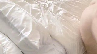 Busty brunette solo masturbation