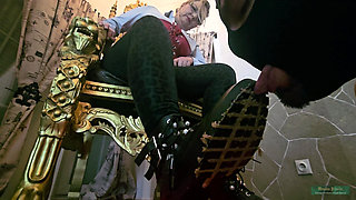 Monika Schmidt Dirty Shoe Soles Licking Giantess Boot Worship