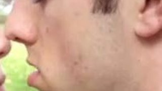 Exchibition amateur teen outdoor bl