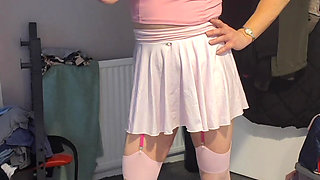 Holly's a pink sissy