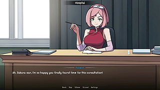 Cartoon fantasy with Hinata from Naruto gets steamy in this hentai scene