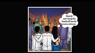Festival in the village and Savita Bhabhi and Shobha Kisto Ke Saath Chudayi