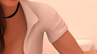 Steps of De Bauchery 22 I Went on a Live Stream and Showed off My Panties to Everyone