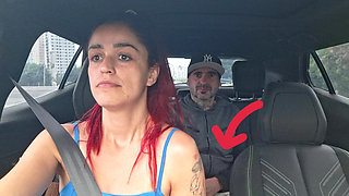 App driver catches passenger masturbating from behind!