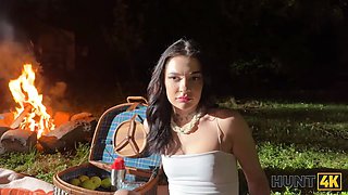 Hunt4k. young chloe heart was tempted and her Tight Pussy was fucked in public in front of her boyfriend