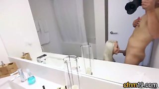 Jizzed cfnm teenie fucked