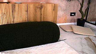 Anal Dildo Deep Inside Her