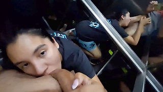 Suck off, cum in face, oral