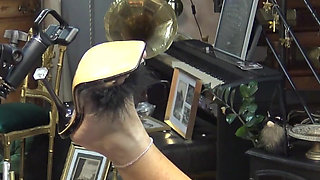 Behind the Scenes of Sexy Odette Facialized by Client