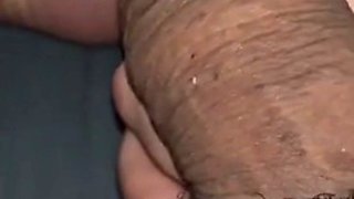 Step mom continue sucking step son dick after he cum