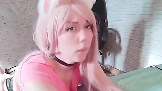 Estie Kay Aivaras Catgirl Blowjob Cumshot Fetish Pussyfucking