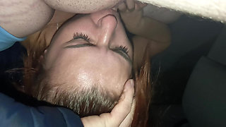 Whore in the car