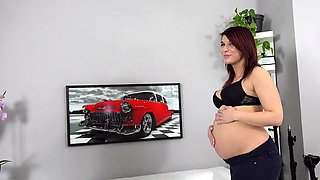 Casting for pregnant redhead