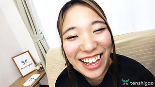 Alice Tukishima comes to visit for her first porn shoot