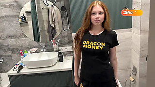 Big Ass Stepsister Fucked in the Toilet