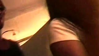 Close up BJ cumshot