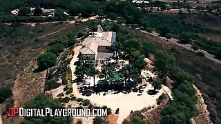 Digitalplayground - a house total of secrets hosts the nastiest poolside orgy you've ever seen
