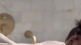 Sultry Soak: Giana's Naughty Bath Tease