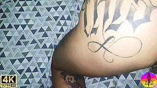 My Neighbor Eating My Ass and Cumming in the Pregnant Neighbor's Ass