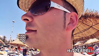 Outdoor fucking in Mallorca with German slut Susi - Hitzefrei