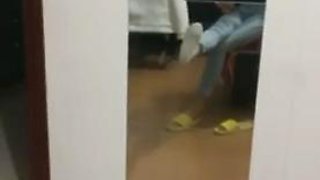 Chinese femdom Ballbusting