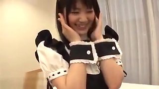 Teen 18+ Maid Cosplayer Gets Fucked