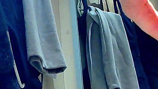 Trying on Clothes and Masturbating in a Public Fitting Room. Ep 12702