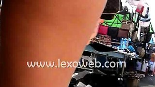 Amateur jock ass rammed outdoors