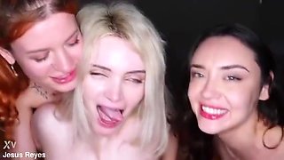 Catherine Knight, Mia Stone & Amber Kawii - Fucking Wife And Her Friends