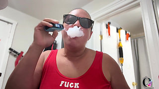 Lp-289 Smoking While Playing with My Boobs