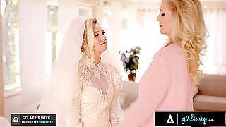 Cougar Fucks Bride-to-be - Carolina Sweets And Julia Ann