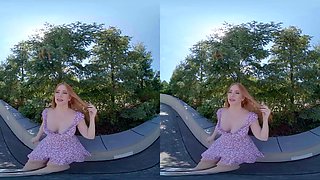 K.l  first date: Blowjob, Doggy  Cowgirl VR Porn