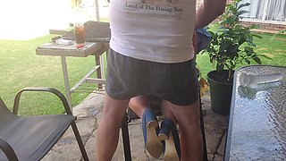 Fucking My Neighbor's Slut Wife Outdoor