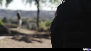 Amative Octavia Red and Scarlett Alexis - female domination action - Parasited