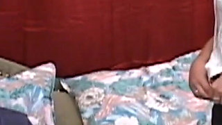 Asshole fuck with big black cock and pretty blonde