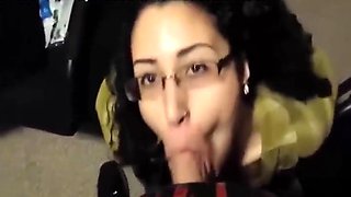 Arabic Woman Sucks Like A Pro And Love Cum