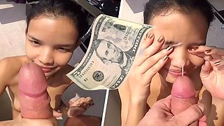 Young Thai Teen Gets Hardcore Fuck and Facial in Bangkok