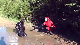 Hot MILF Arya Grander Dominates with Pee Play & Latex Femdom Humiliation