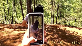 An Oral From My Girlfriend In The Forest