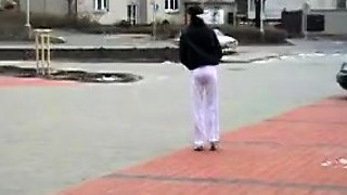 Two asian foot fetish school girl tease a cock