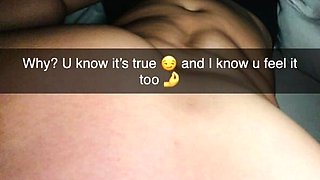 18 Year Old Teen Cheats on Her Boyfriend on Snapchat and Takes Hot Doggy Style