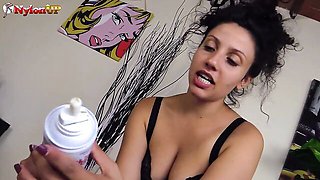 Princess's wet and messy smut by Nylon Up