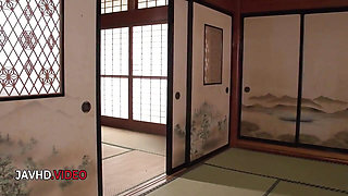 Kimono babe gives Blowjob then fucked Hardcore outdoors making her swallow deeply